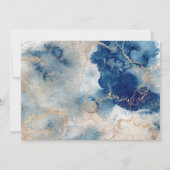 Carte De Remerciements Baby shower photo sous-marin (Dos)