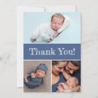 Baby shower pour garçon avec plusieurs photos pers