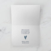 Carte De Remerciements Baby shower pour garçons de Wolf Mountain Forest (Intérieur)