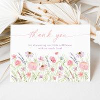 Baby shower Pré Fleur sauvage Pastel Pink