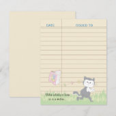 Carte de remerciements baby shower, rose/construir (Devant / Derrière)