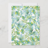 Carte de remerciements Baby shower Safari (Dos)