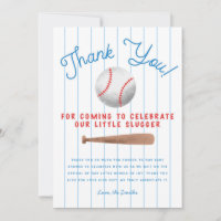 Baby shower sportif de baseball