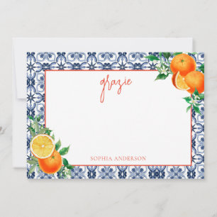 Carte De Remerciements Baby Shower Spritz Baby Shower avec aquarelle c'es
