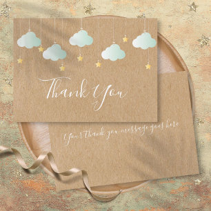 Carte De Remerciements Baby Shower Twinkle Twinkle Little Star