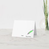 Carte De Remerciements Baby thank (Dos)