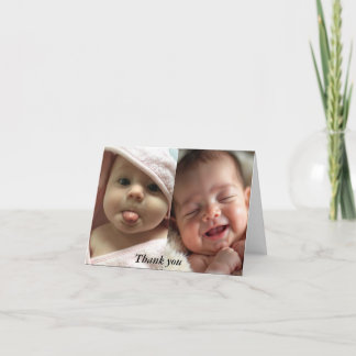 Carte De Remerciements #BabyThankYou #GratefulMoments #ThankYouCards #Tha