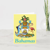 Bahamas avec Armoiries (Paradis des Caraïbes)