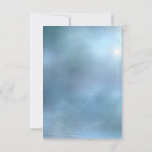 Carte De Remerciements Baise blanche gaie (Dos)