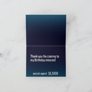 Carte De Remerciements Balise cadeau