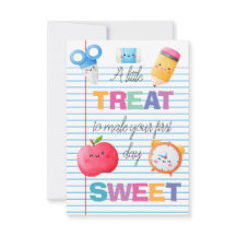 Balise Cadeau Retour À L'École Imprimable