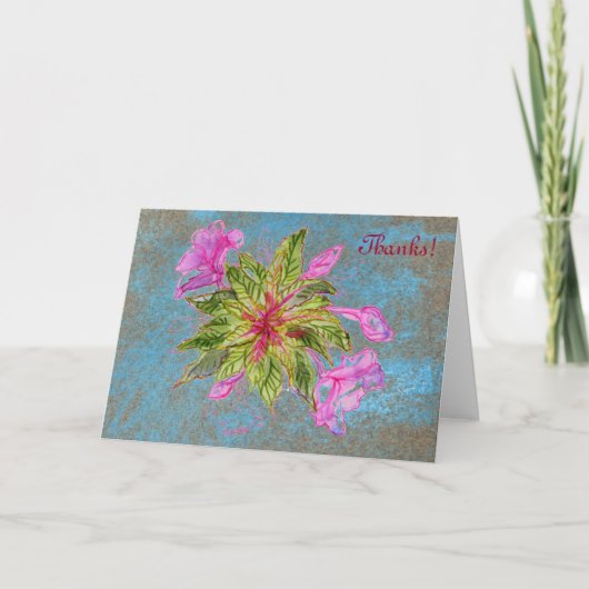 Carte De Remerciements Balsam Bouquet (Devant)