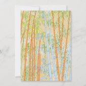 Carte De Remerciements Bambou 2 (Devant)