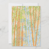 Carte De Remerciements Bambou 2 (Dos)