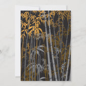 Carte De Remerciements Bambou 4 (Dos)