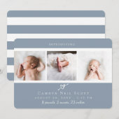 Carte De Remerciements Bande photo de Cute Heart (Devant / Derrière)