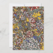 Carte De Remerciements Baptême au Christ Orthodoxe Grec en Verre Coloré (Dos)