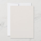 Carte De Remerciements Baptême photo d'écriture élégante moderne (Dos)