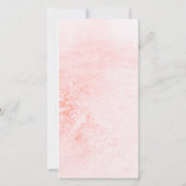 Carte De Remerciements Baptism Favor, fille Baptism Bookmark (Dos)