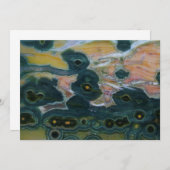 Carte De Remerciements Barrage de Jasper Océanique (Devant / Derrière)