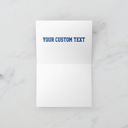 Carte De Remerciements Baseball (Intérieur)