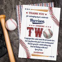 Baseball garçons 2e anniversaire