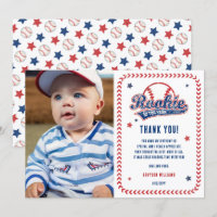 Baseball Rookie 1ère fête d'anniversaire Photo