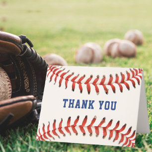 Carte De Remerciements Baseball Softball Sport Mariage fête d'anniversair