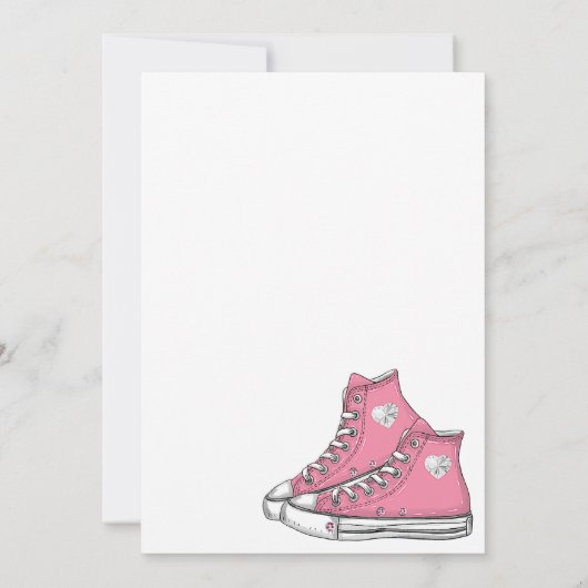 Carte De Remerciements Basket Anniversaire, Parties scintillant douce 16 (Dos)