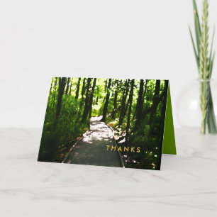 Carte de remerciements Bat mitzvah de la barre d'a