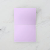 Carte de remerciements Bat mitzvah Stars Bar (Intérieur)