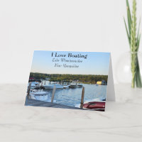 Bateau Lake Winnipesaukee New Hampshire
