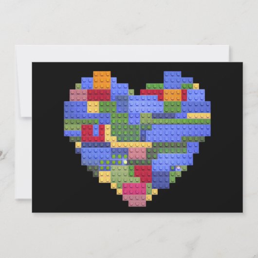 Carte De Remerciements Bâtiment principal Bâtiment en brique Coeur Valent (Devant)