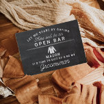 Carte De Remerciements Be My Groomsman Card - Rustic Chalkboard<br><div class="desc">Posez la question avec cette carte à plat plein d'humour et de charme. Personnalisez le front avec son nom et le dos avec votre propre message personnel. Modifiez simplement le nom et le message au verso, sélectionnez une quantité de "1" et ajoutez au panier. Créez des cartes personnalisées pour toute...</div>