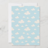 Carte De Remerciements Bear mignonne Hello Little One Baby shower (Dos)