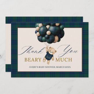Carte De Remerciements Bearly Wait Teddy Balloon Baby Shower books