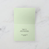 Carte De Remerciements Beau Baby shower Twins Peapod (Intérieur)