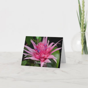 Carte de remerciements - Beauté rose