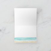 Carte De Remerciements Bébé à bord Surfing Boy Baby shower (Intérieur)