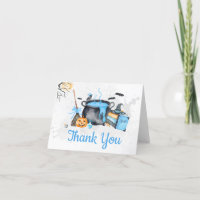 Bébé bleu brasse Citrouille Baby shower Halloween