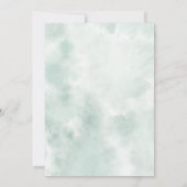 Carte De Remerciements Bébé Dragon Mignon (Dos)