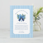 Carte De Remerciements Bébé il fait froid dehors Cadeaux de Baby Shower R (Debout devant)