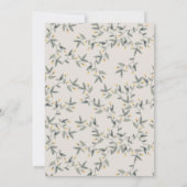 Carte De Remerciements Bébé mignon Hippo Foliage N'importe quel âge Anniv (Dos)