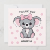 Bébé rose Koala Ours