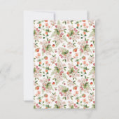 Carte De Remerciements Berry First (Dos)