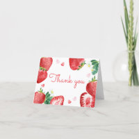 Berry fraise Baby shower sucré
