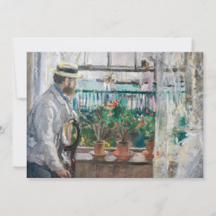 Carte De Remerciements Berthe Morisot - Eugene Manet sur l'île de Wight