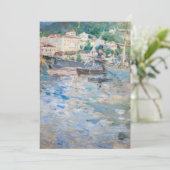 Carte De Remerciements Berthe Morisot - Port de Nice (Debout devant)