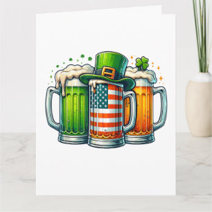 Carte De Remerciements Bière Irlandaise Irlande Fête de la Saint-Patrick