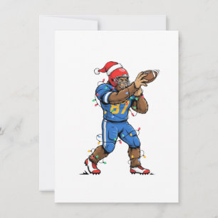 Carte De Remerciements Bigfoot Sasquatch Football Noël 2026 Vacances